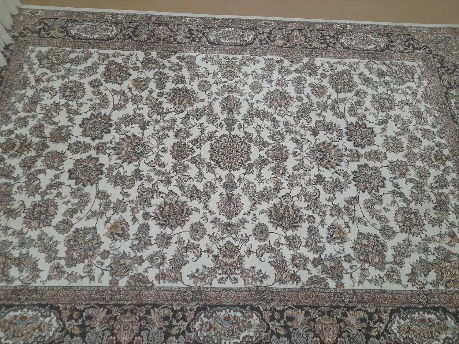 فروش فوری یک جفت فرش ۶ متری|فرش|صدرا-فارس, فاز ۱|دیوار