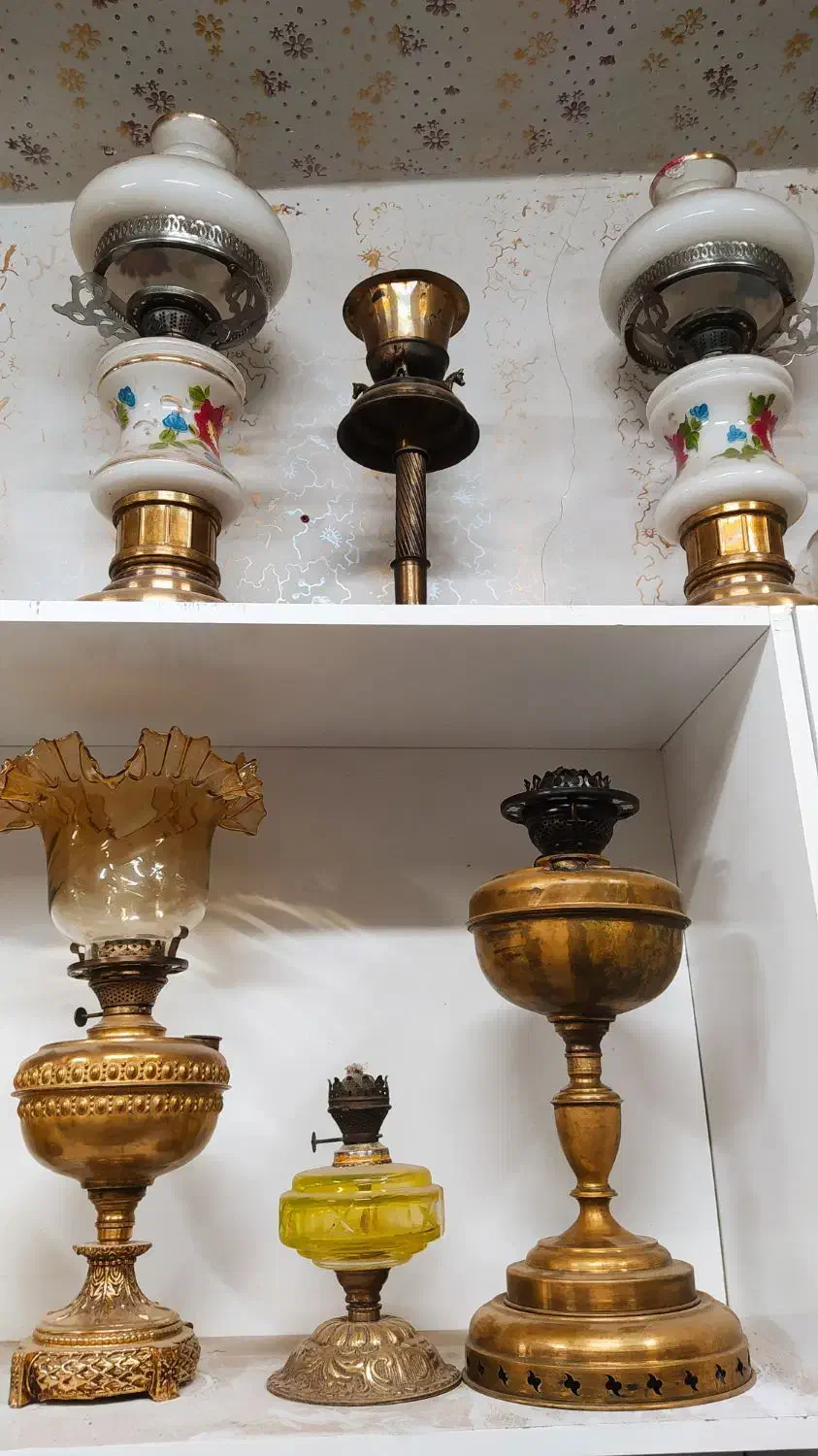 چراغهای قدیمی و دکوری های زیبا|کلکسیون اشیاء عتیقه|مشهد, شهرک امام هادی (شهرک غرب)|دیوار