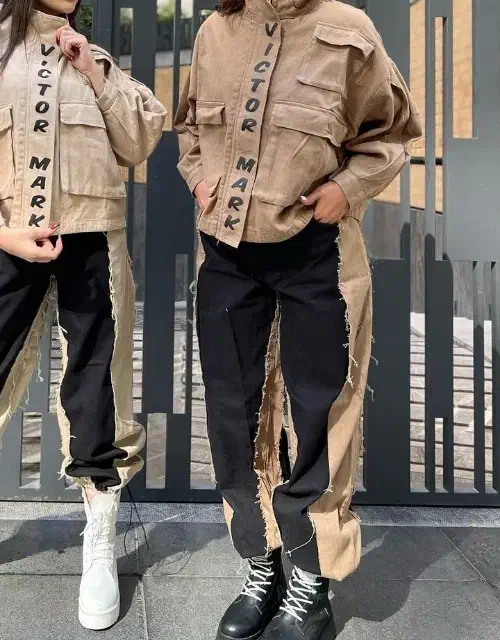 ست جین پاییزه سایز۳۶ تا۴۰ میخوره|لباس|اسلامشهر, شهرک مصطفی خمینی|دیوار