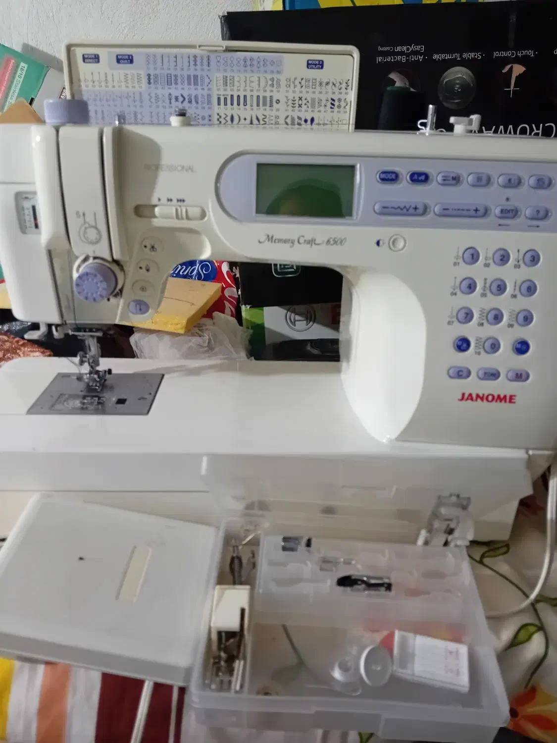 چرخ خیاطی ژانومه802p اتوماتیک|چرخ خیاطی و ریسندگی|تهران, آهنگ|دیوار