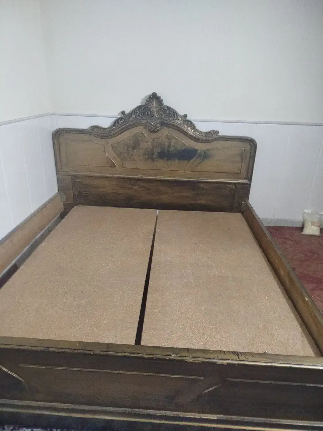 تخت دونفره|تخت و سرویس خواب|قم, باجک سه|دیوار