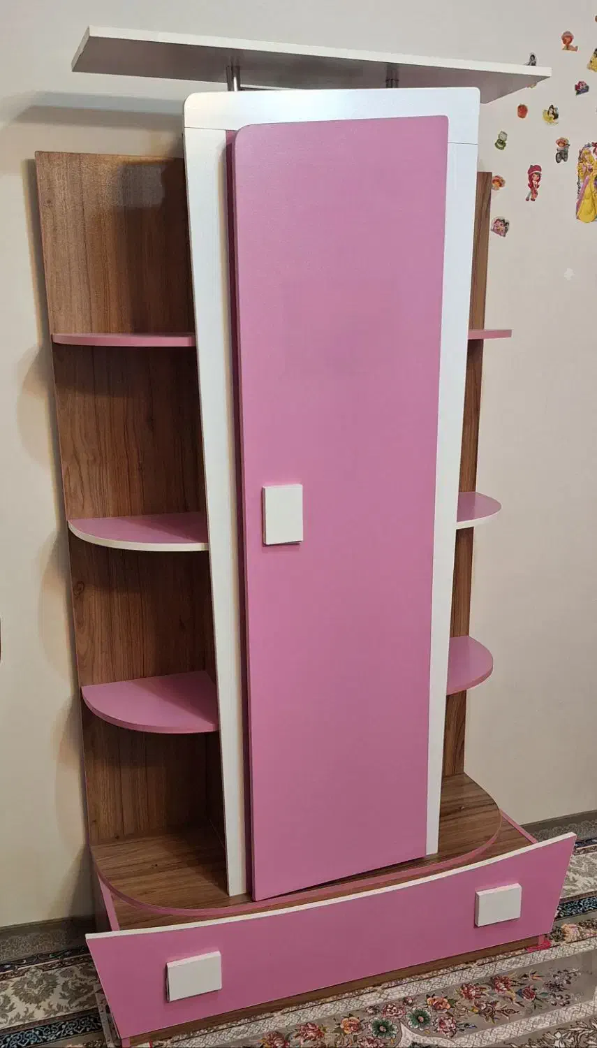 تخت(بدون تشک) و کمد نوجوان|تخت و سرویس خواب|گلپایگان, |دیوار