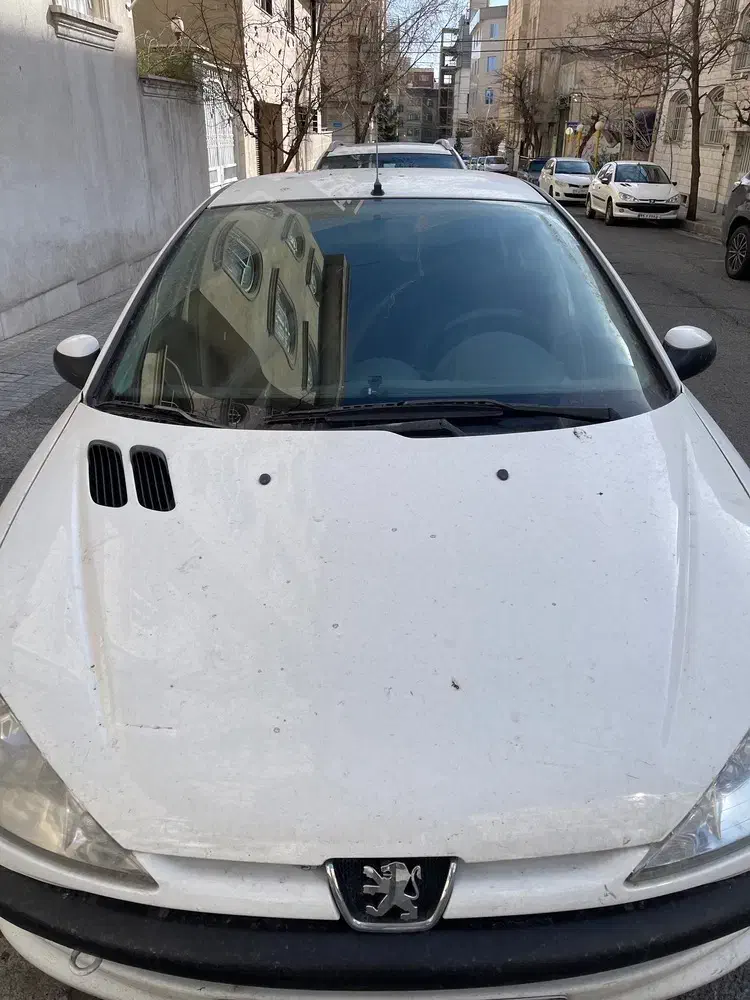 206 تیپ5 سفید مدل ۹۸|خودرو سواری و وانت|تهران, درختی|دیوار