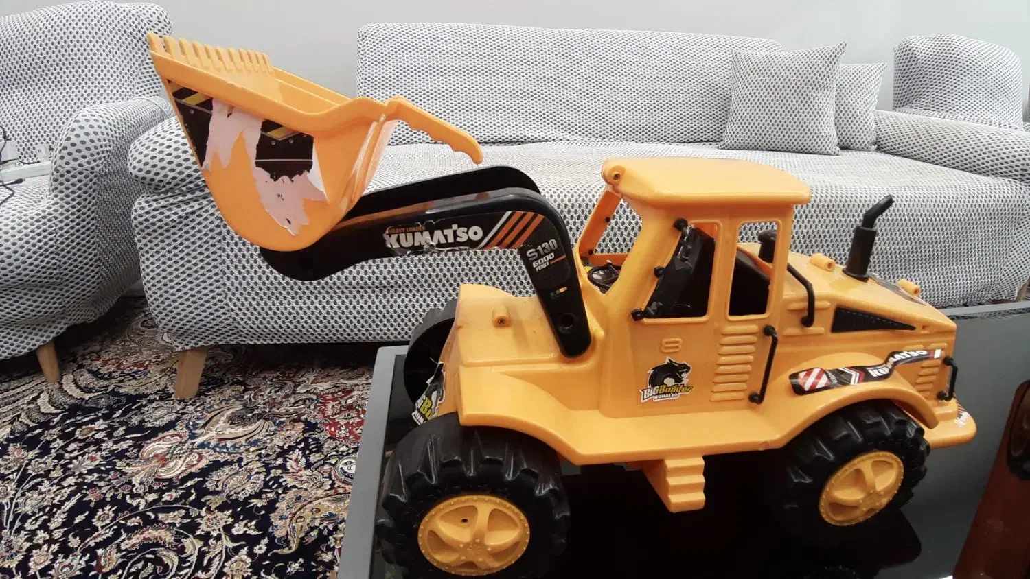 کامیون و لودر نشکن اسباب بازی بزرگ|اسباب‌بازی بچه|مشهد, دانشجو|دیوار