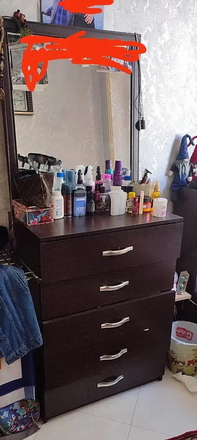 تخت کمد دراور تشک|تخت و سرویس خواب|تهران, قیام|دیوار