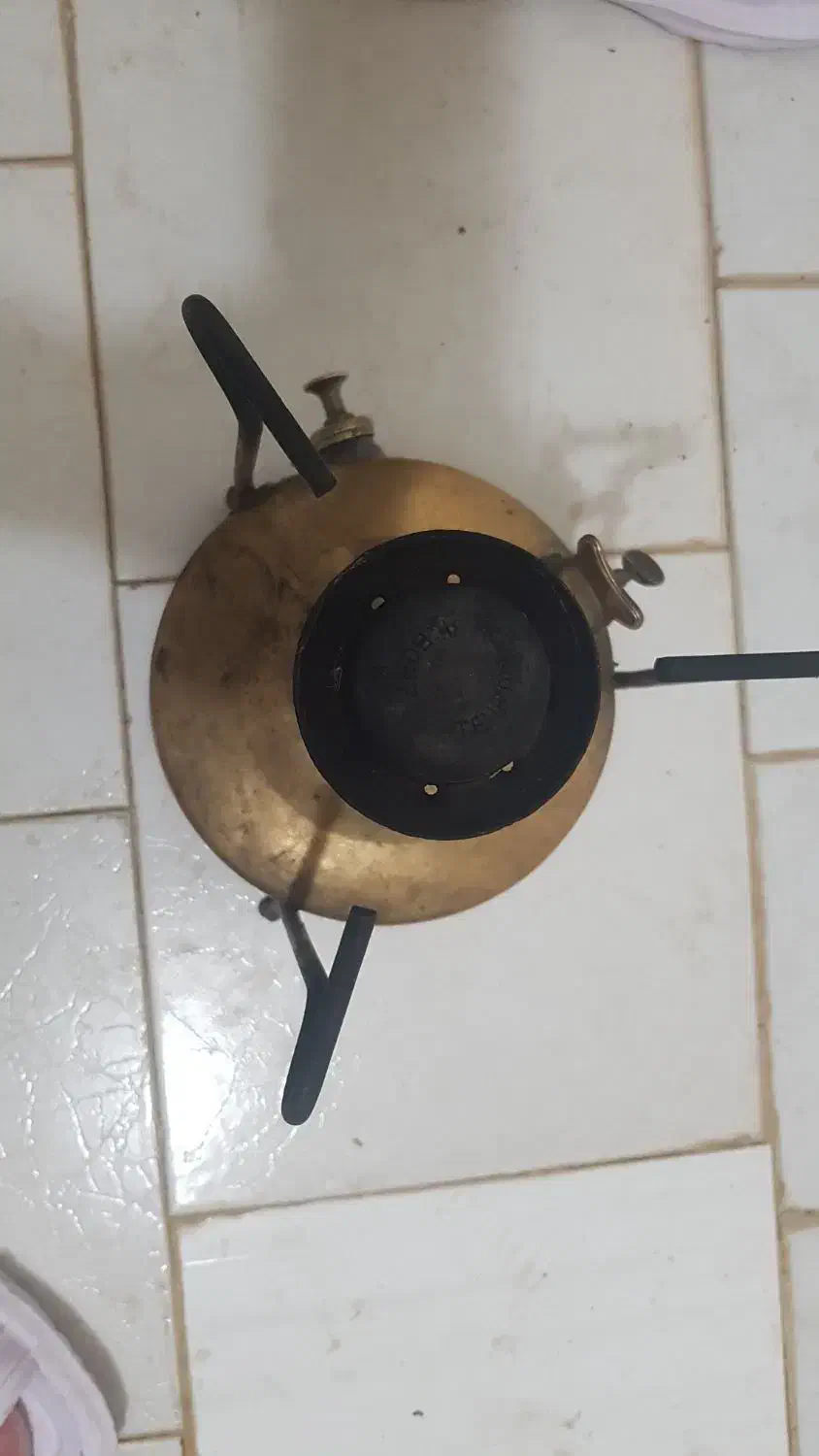 چراغ پریموس قدیمی نفتی|کلکسیون اشیاء عتیقه|قزوین, |دیوار