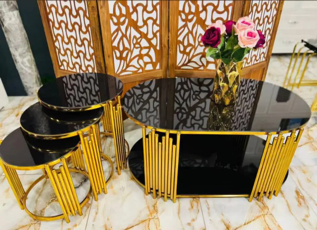 میز عسلی و جلومبلی پایه فلزی مدلهای مختلف|مبلمان خانگی و میز عسلی|خمینیشهر, |دیوار