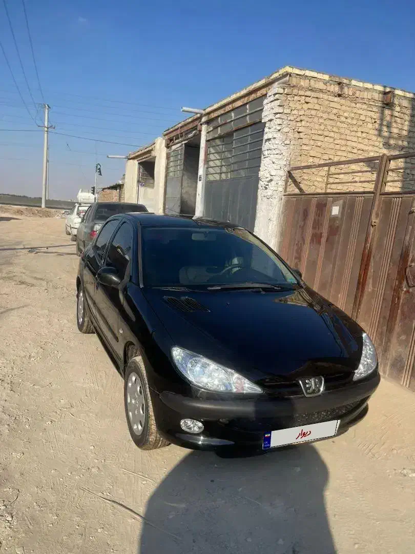 ۲۰۶ مدل ۱۳۸۱ یک برگ سند|خودرو سواری و وانت|اصفهان, شاهزید|دیوار