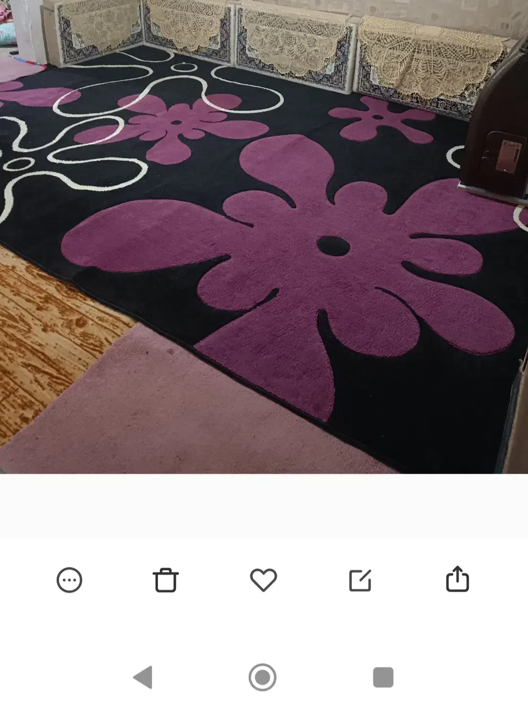 گلیم فرش ۹متری|فرش|شیراز, دوکوهک|دیوار