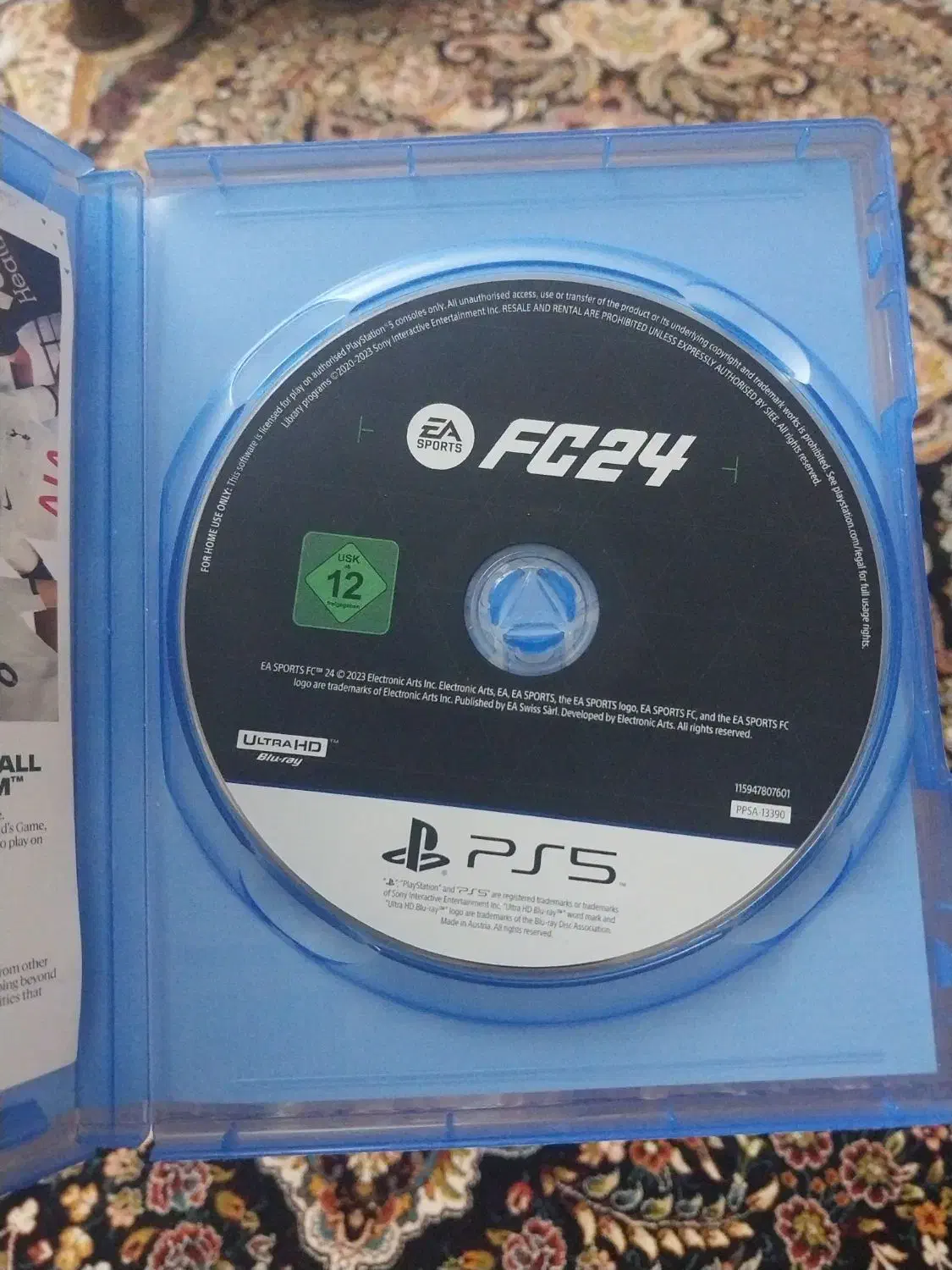 بازی fc 24 برای ps5|کنسول، بازی ویدئویی و آنلاین|کرج, حصارک بالا|دیوار