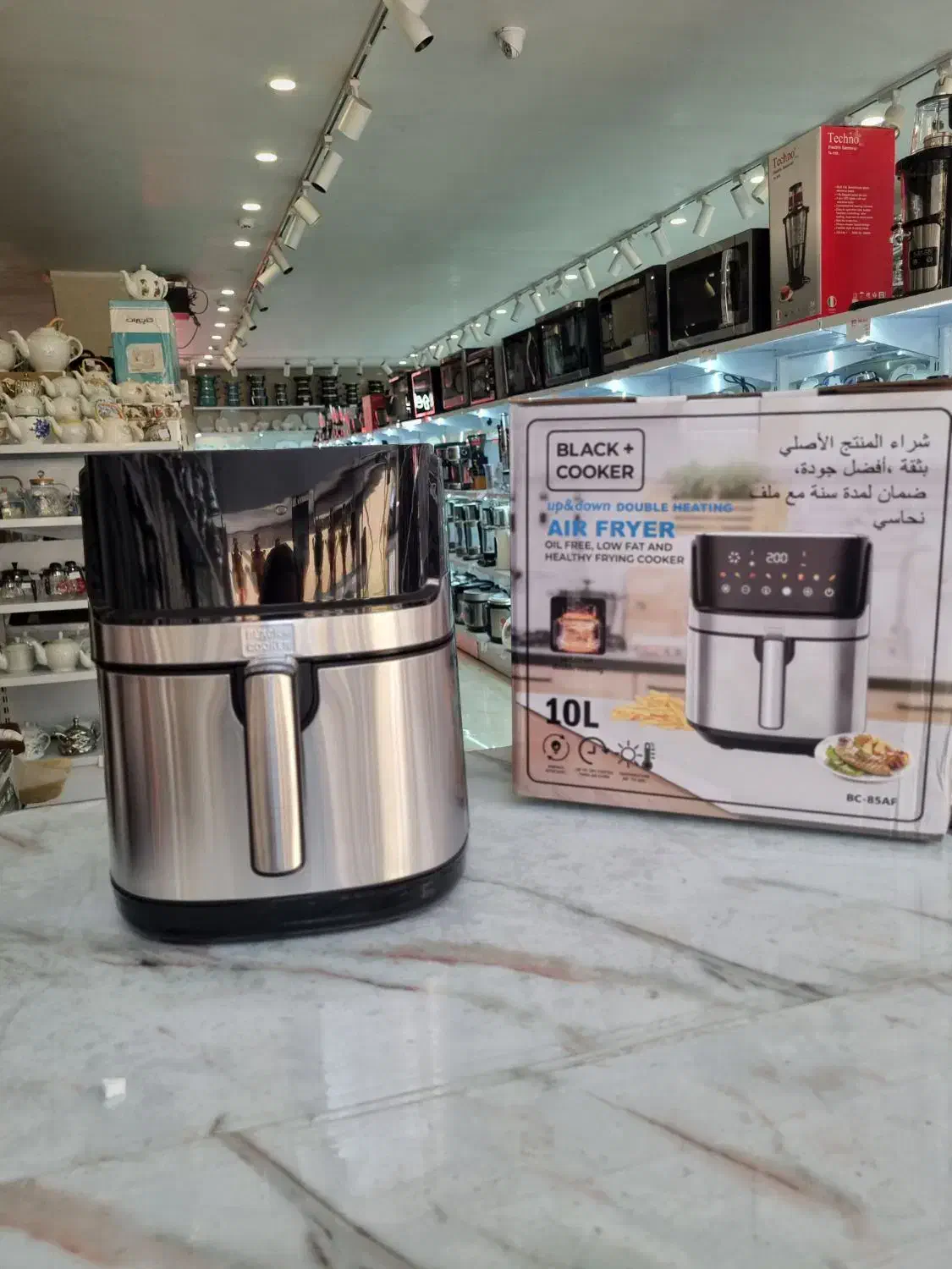 سرخ کن بدون روغن بلک کوکر ۱۰لیتر|اجاق گاز و لوازم برقی پخت‌وپز|کرج, دولت‌آباد|دیوار