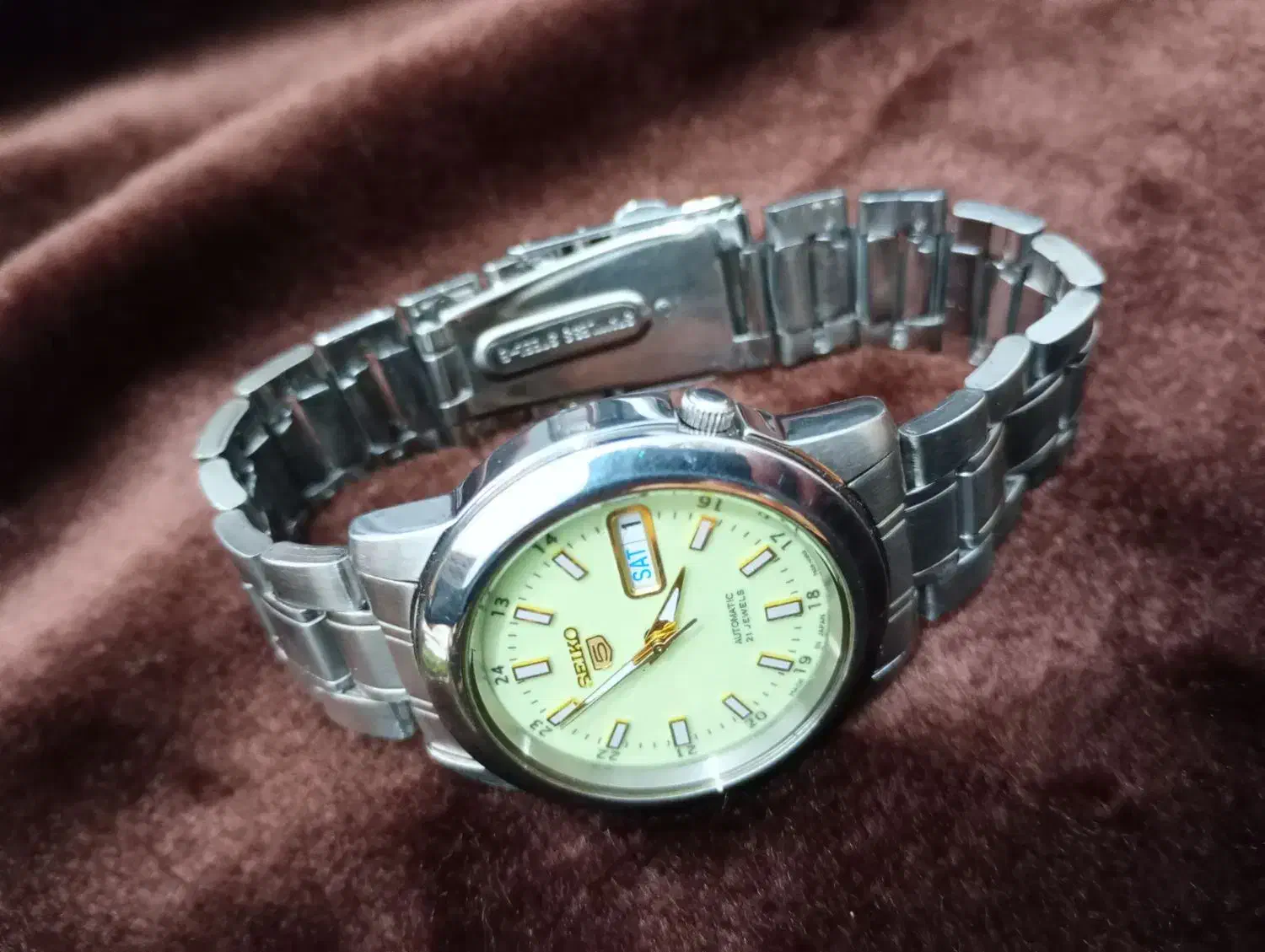 ساعت سیکو ۵ صفحه شب نما|ساعت|گنبد کاووس, |دیوار