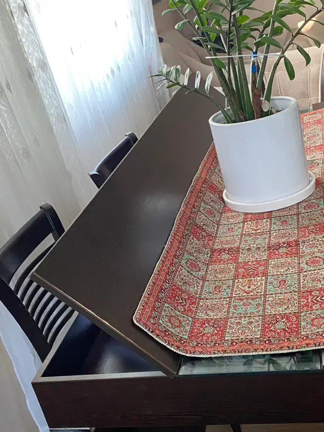 میز ناهار خوری ۸ نفره (ویترین و کمد دار)|میز و صندلی غذاخوری|رشت, لاکانی|دیوار