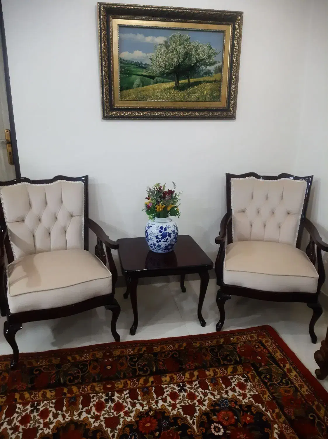 مبل دونفره با میزعسلی|مبلمان خانگی و میز عسلی|اهواز, کیانپارس |دیوار