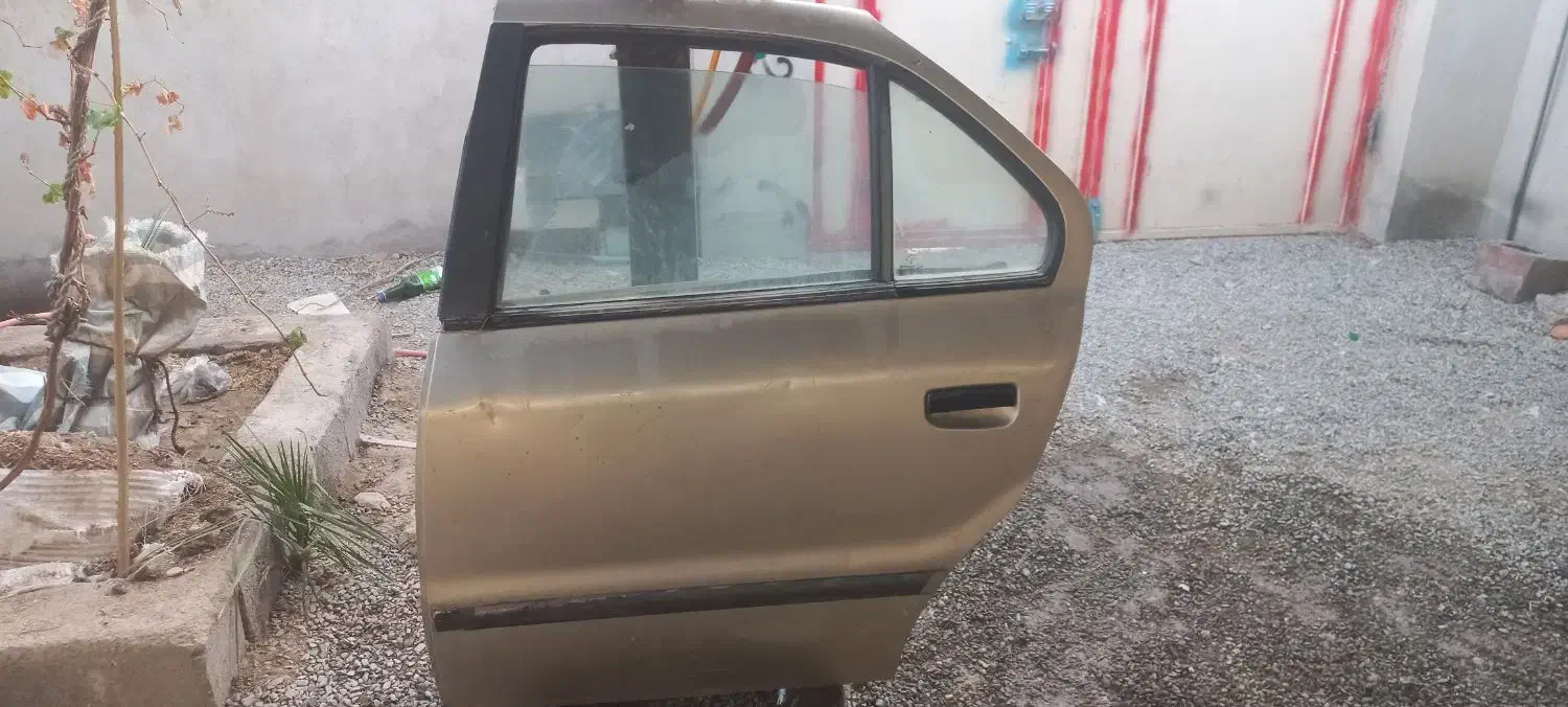 در ماشین عقب سمند رنگ فابریک|قطعات یدکی و لوازم جانبی|سیب و سوران, |دیوار