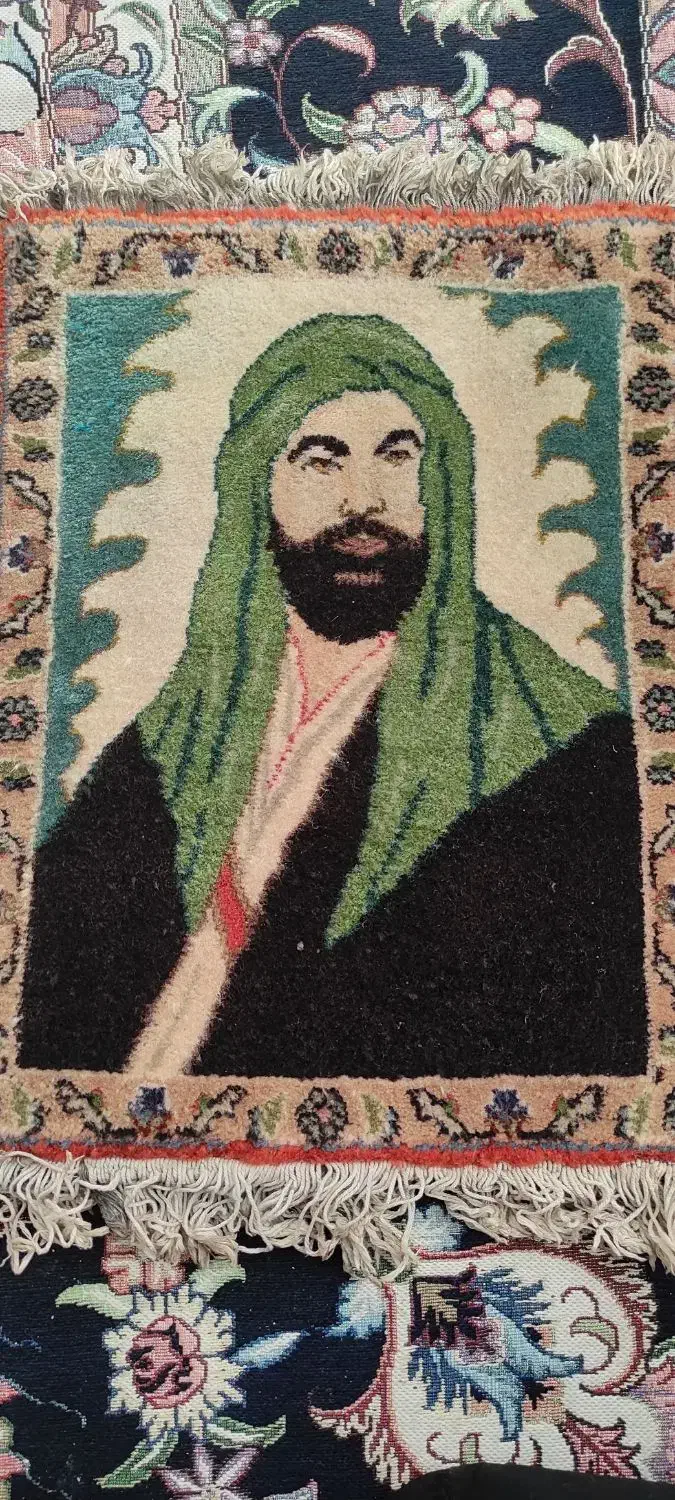 فرش دست بافت  قدیمی|فرش|قزوین, |دیوار