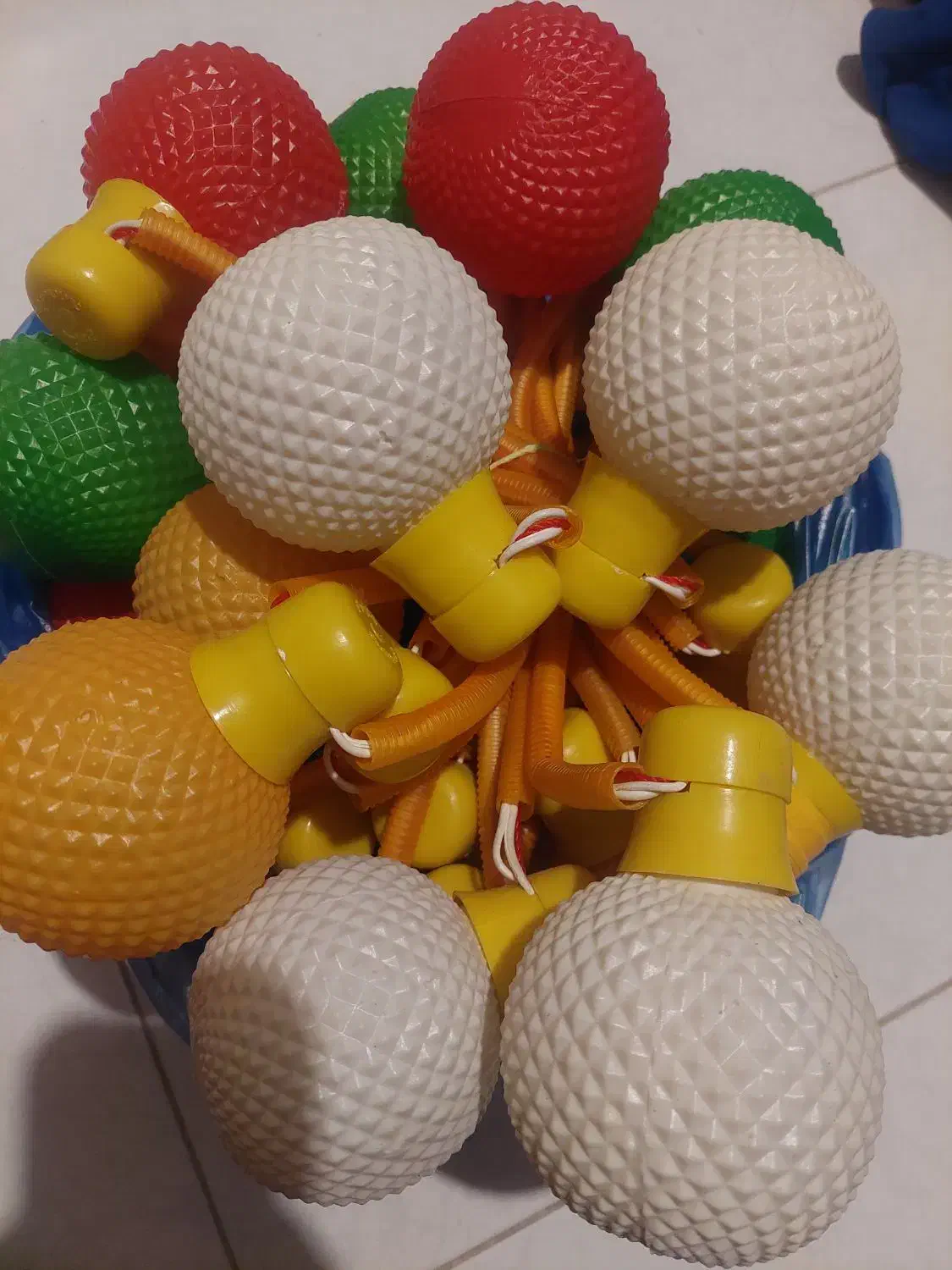 ریسه لامپ رنگی بزرگ|ریسه و چراغ تزئینی|اصفهان, جلفا|دیوار