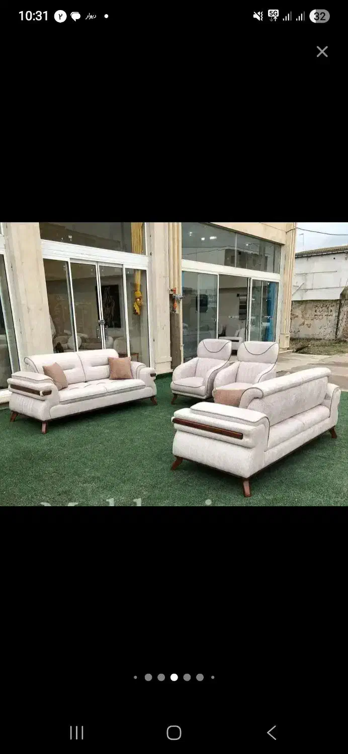 مبل / پاندا / هشت نفره/کد ۰۲۷۳۴۷۸۳|مبلمان خانگی و میز عسلی|قائم‌شهر, |دیوار