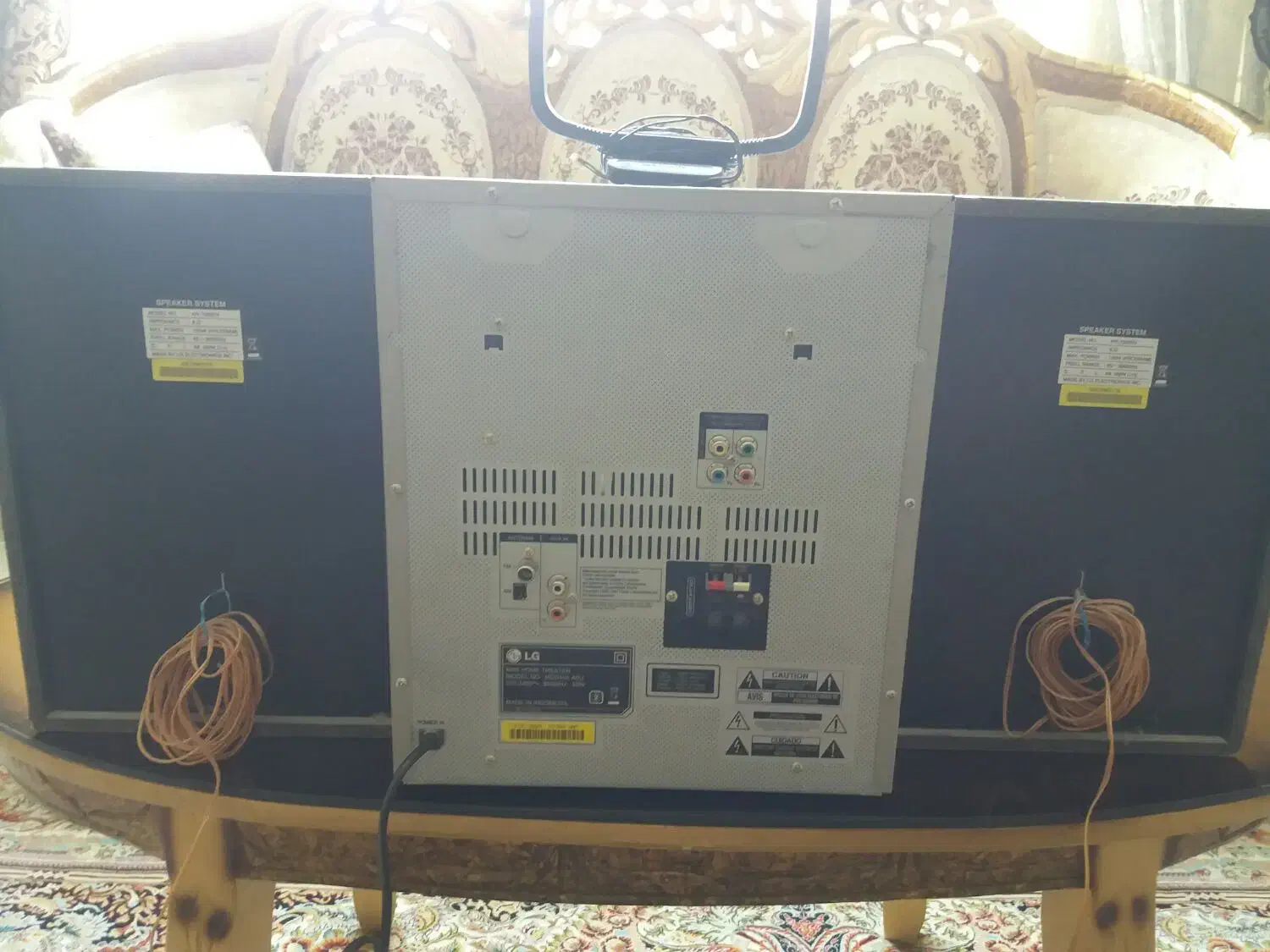 ظبط صوت ال جی آیوکس دار با فلش خور فابریک|سیستم صوتی خانگی|کرمانشاه, |دیوار