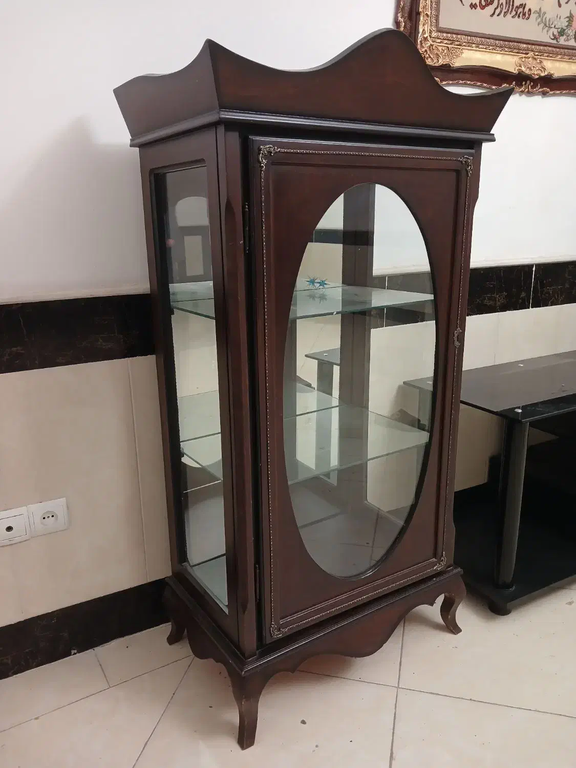 بوفه چوبی|بوفه، ویترین، کنسول|سمنان, |دیوار