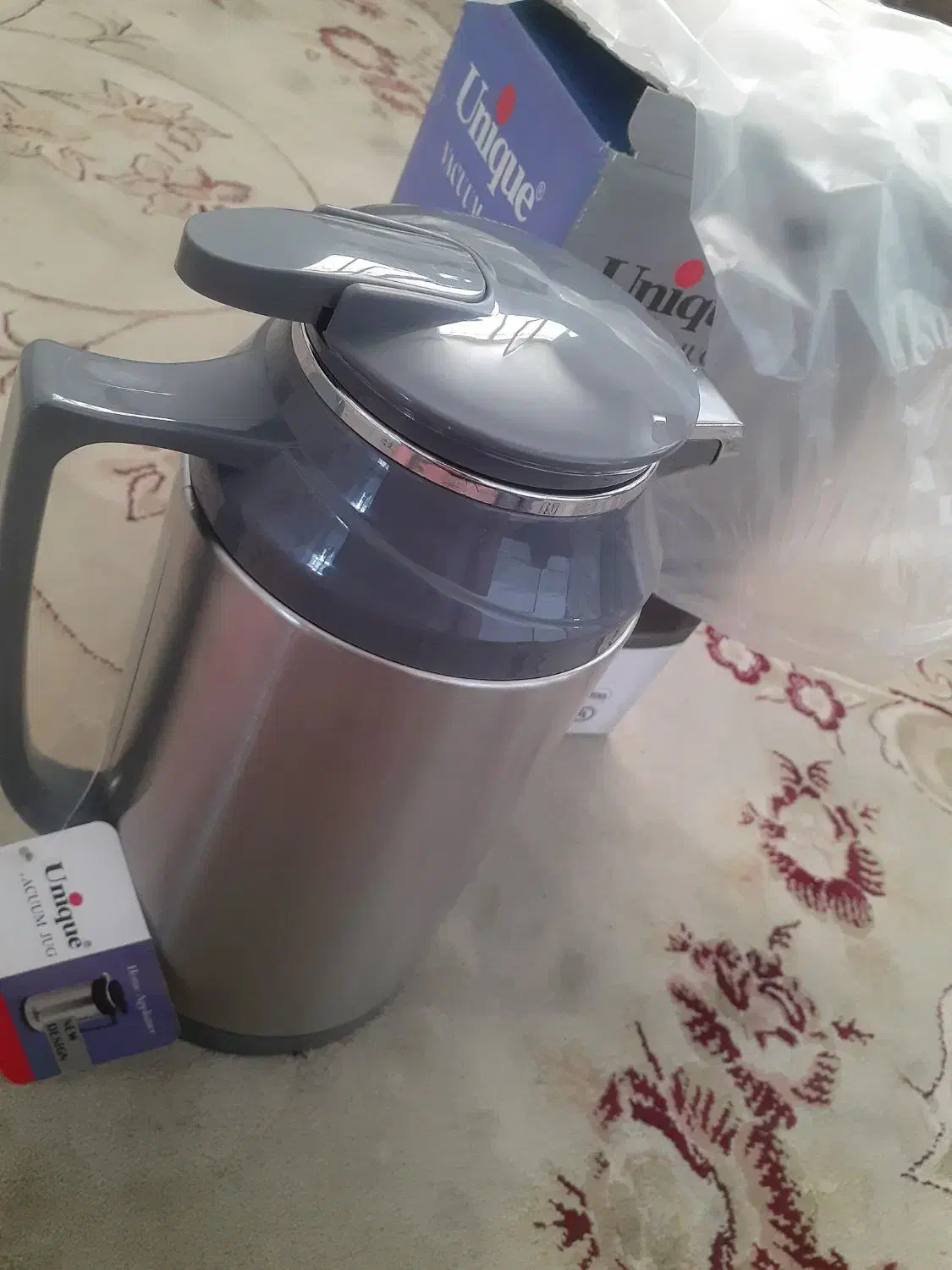 فلاسک بدنه استیل نو صفر اکبند|ظروف نگهدارنده، پلاستیکی، یک‌بارمصرف|الیگودرز, |دیوار