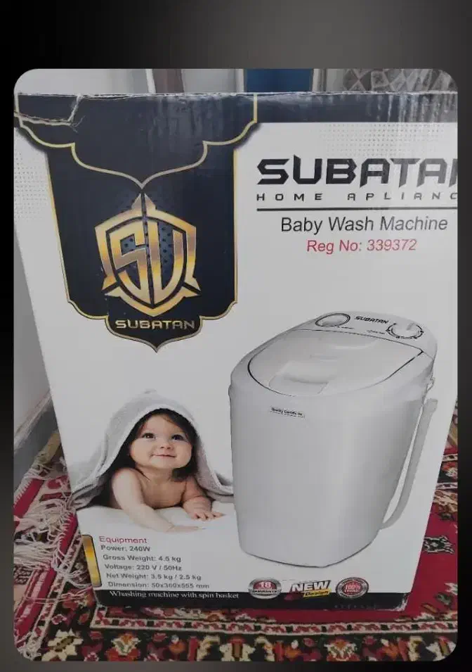 مینی واش در حد نو|ماشین لباسشویی و خشککن لباس|گرمسار, |دیوار