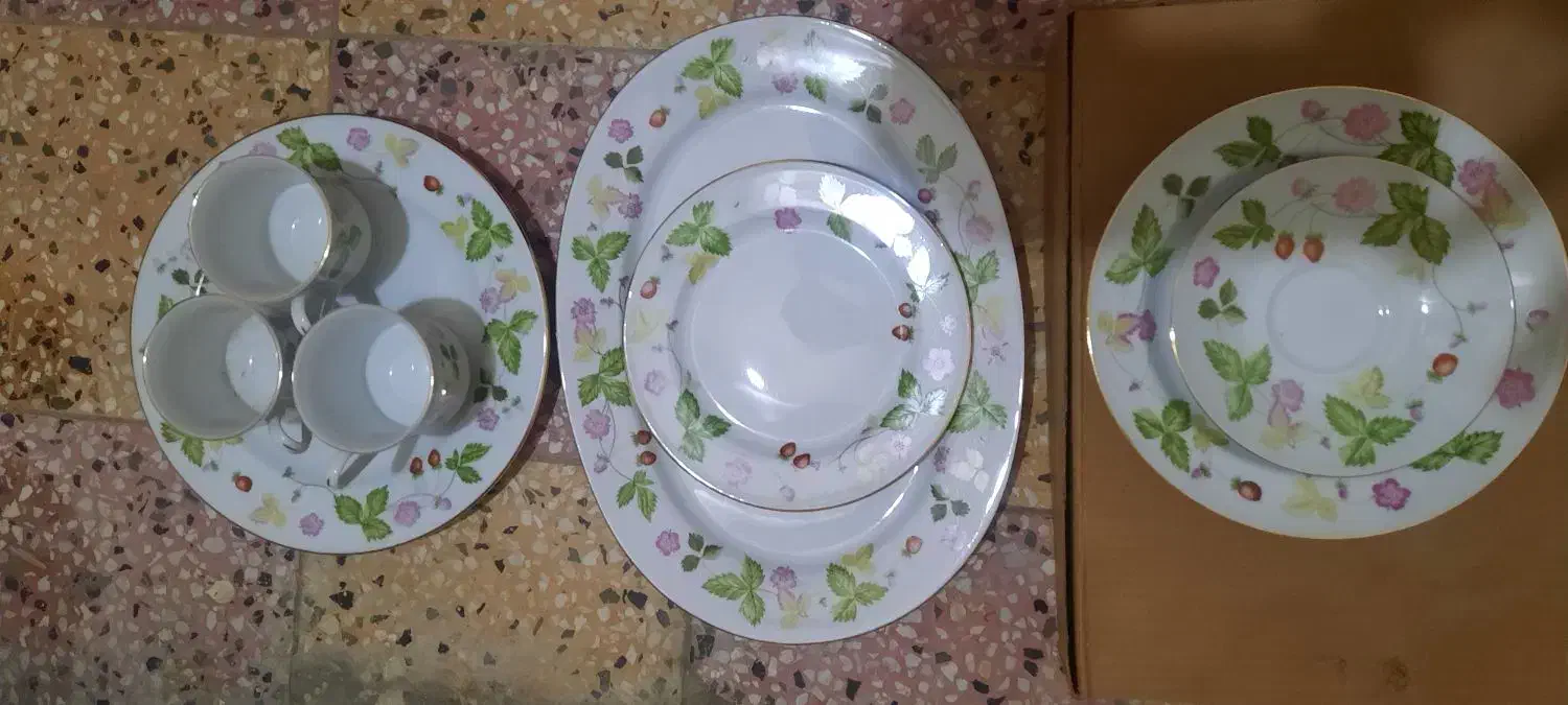 سرویس چینی  50 تیکه 8 نفره نوی نو|ظروف سرو و پذیرایی|دزفول, |دیوار