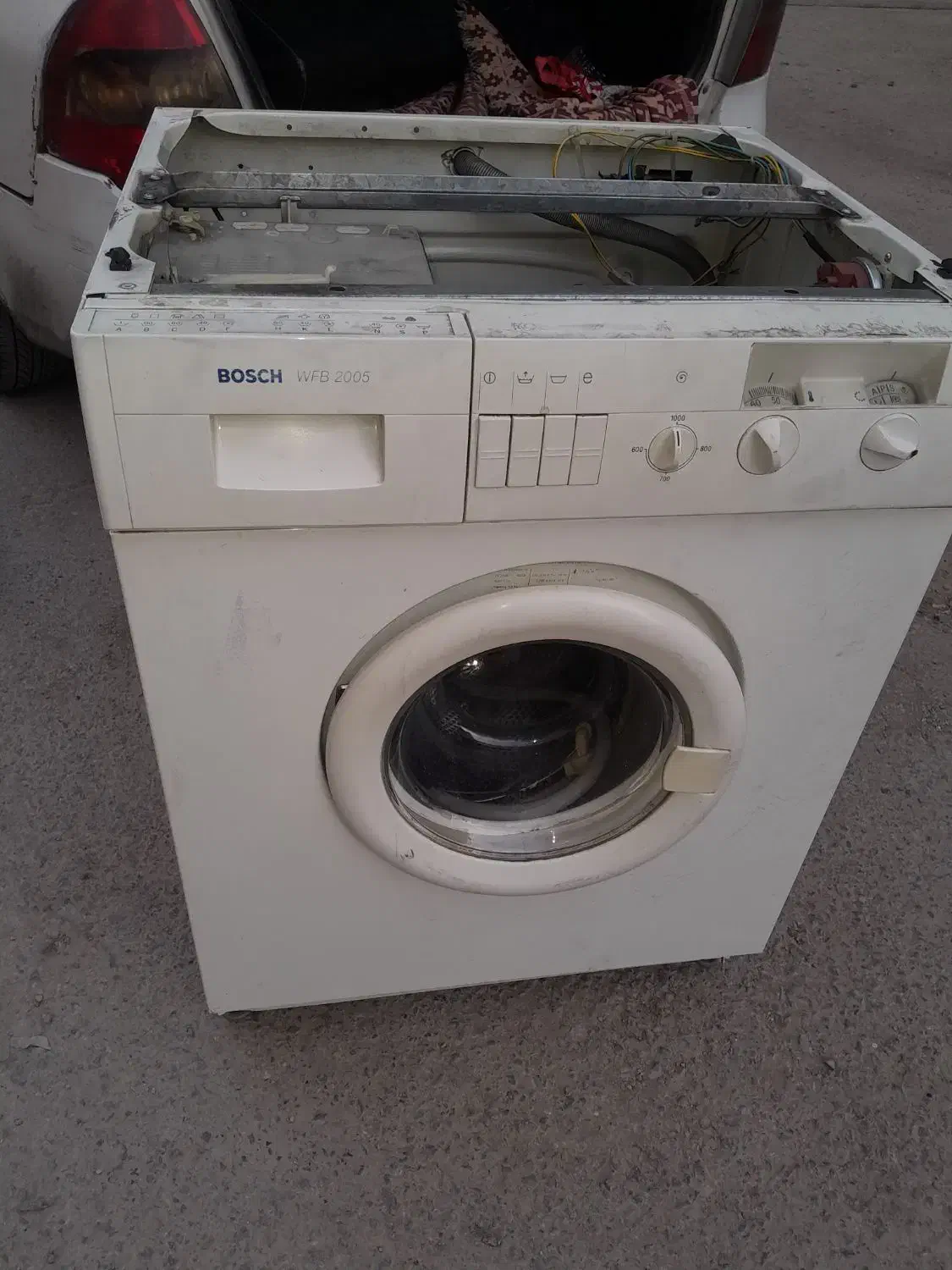 لباسشویی مدل بوش دسته دوم|ماشین لباسشویی و خشک‌کن لباس|بومهن, |دیوار