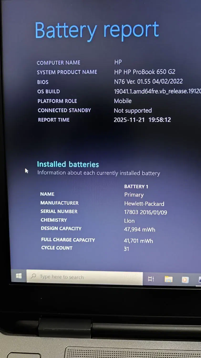 لپ تاپ hp Probook 650 g2|رایانه همراه|شهرضا, |دیوار