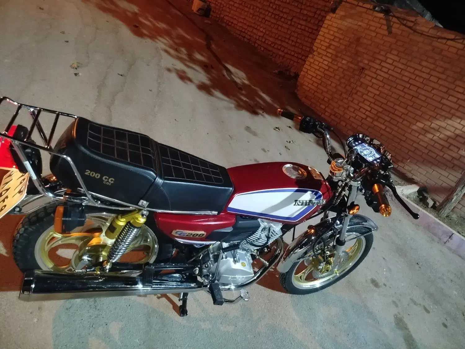 موتور هوندا 200 مدل 404 نیک تاز|موتورسیکلت|قائن, |دیوار