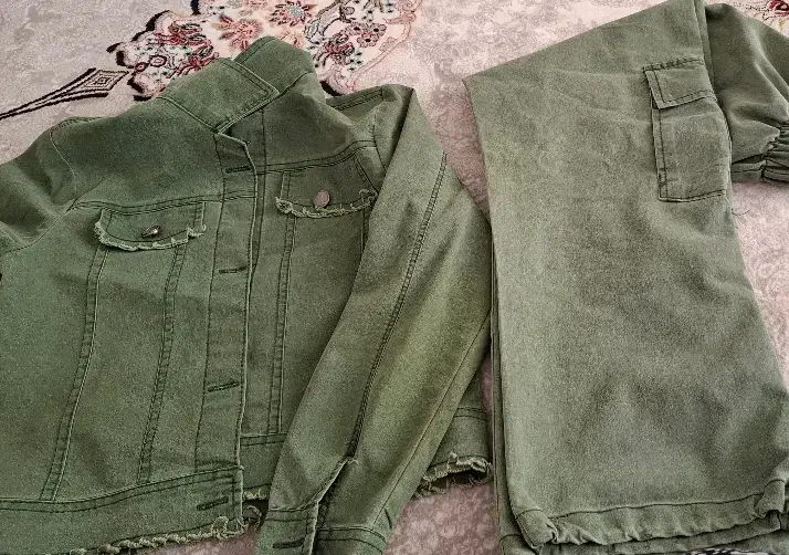 کت شلوار کتان دخترانه|لباس|بیرجند, |دیوار