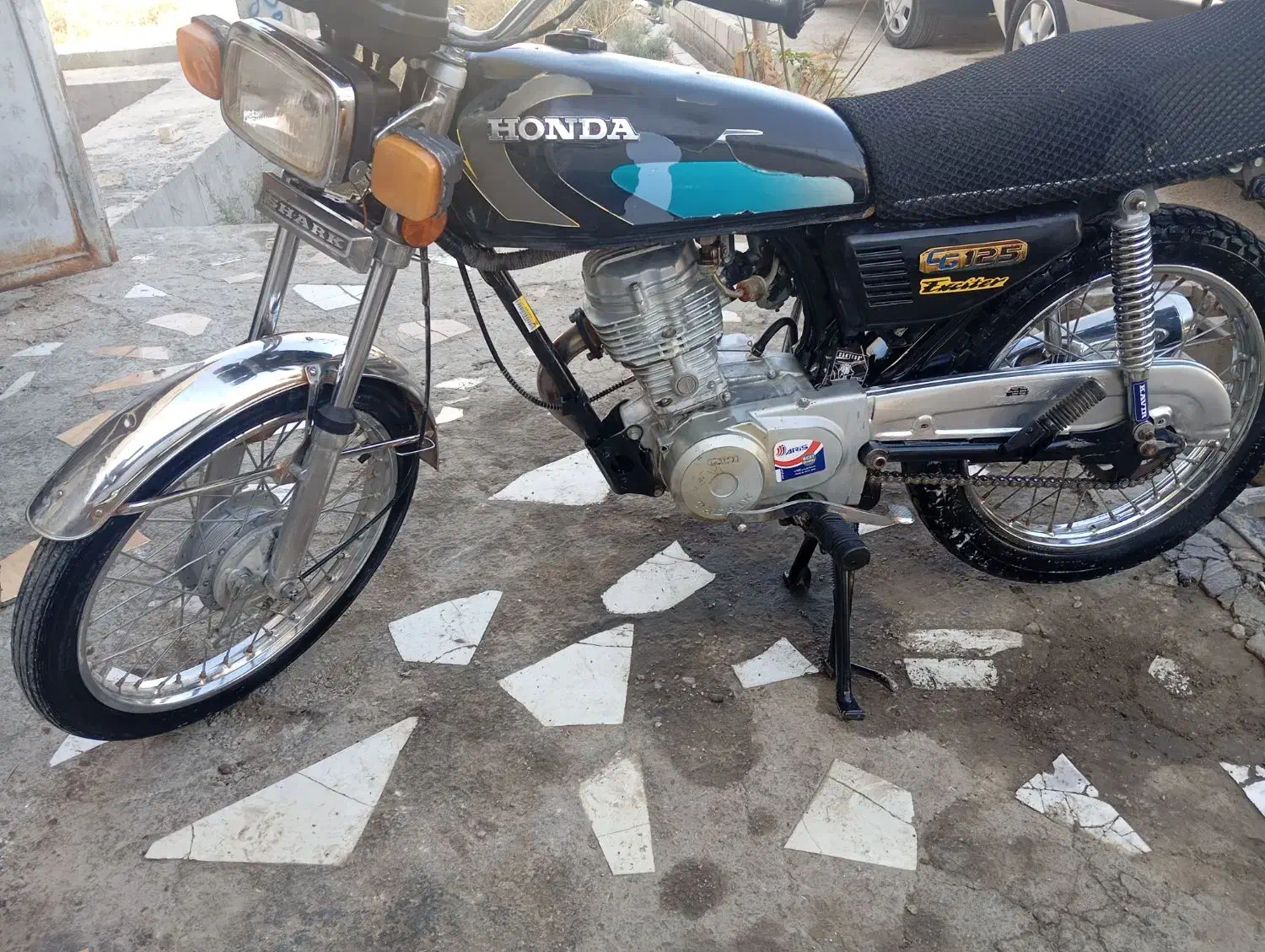 موتور هوندا 125مزایده درجه یک|موتورسیکلت|مرودشت, ژیان|دیوار