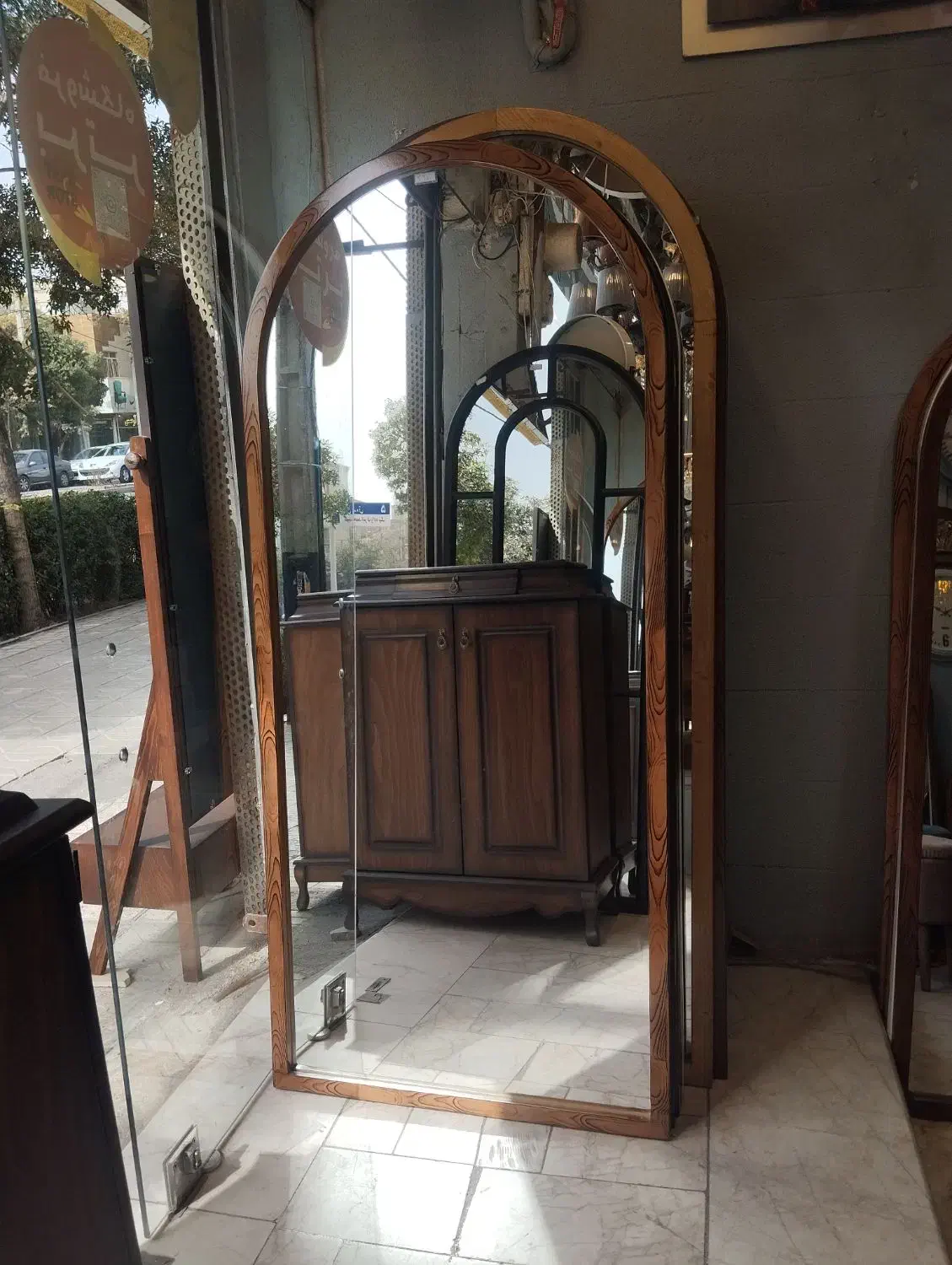 اینه کشودار اینه ها قدی گنبدی سایز مختلف|آینه|مشهد, طلاب|دیوار