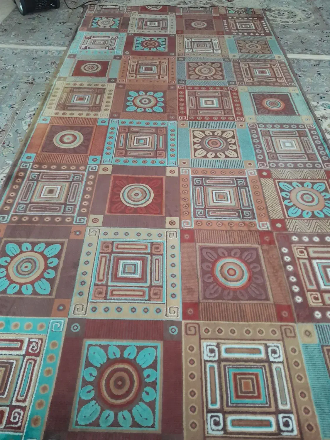 فرش اشپز خانه در حد نو سالم سالم|فرش|خاوران, |دیوار