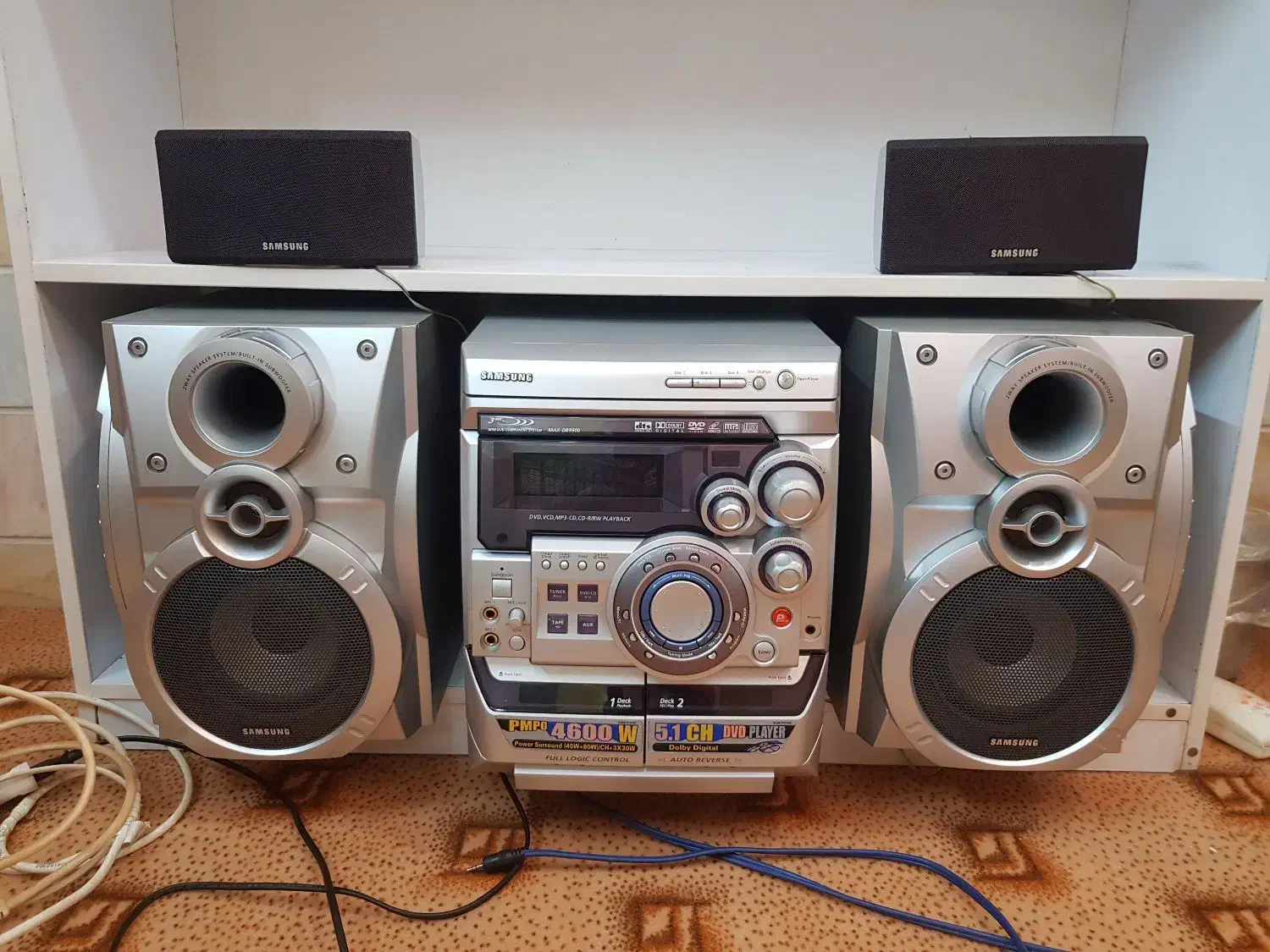 رادیو ضبط سامسونگ ۴۶۰۰ وات میبد|سیستم صوتی خانگی|یزد, |دیوار