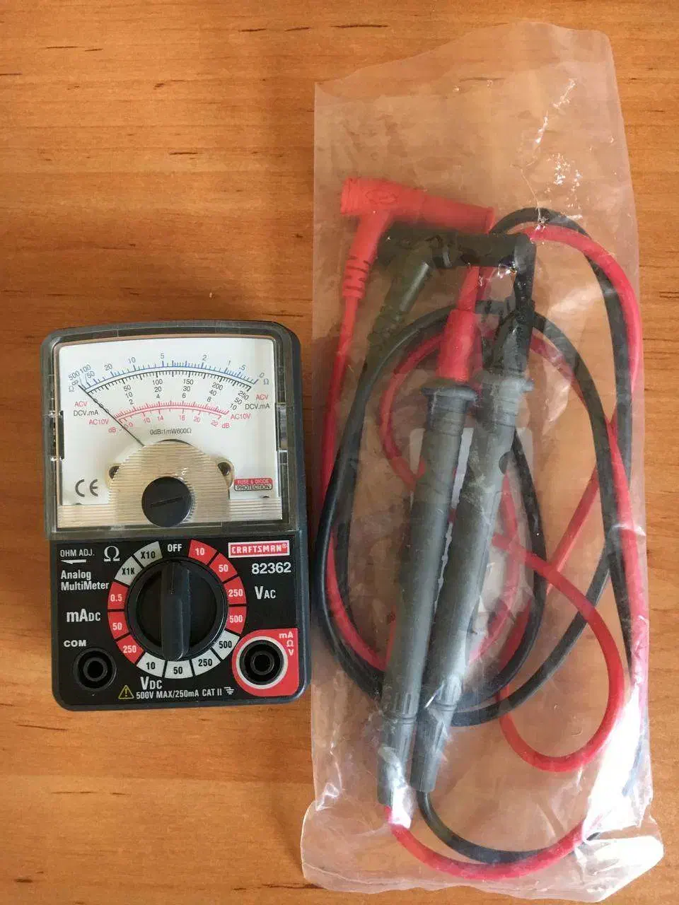 مولتی متر کلکسیونی عقربه ای کرافتسمن|کلکسیون اشیاء عتیقه|اصفهان, شاهد|دیوار