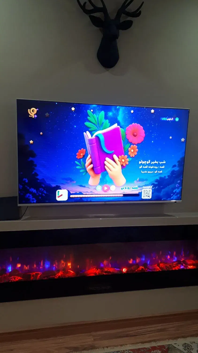 تلویزیون LED TCL ۵۵ اینچ|تلویزیون و پروژکتور|رشت, آزادگان|دیوار