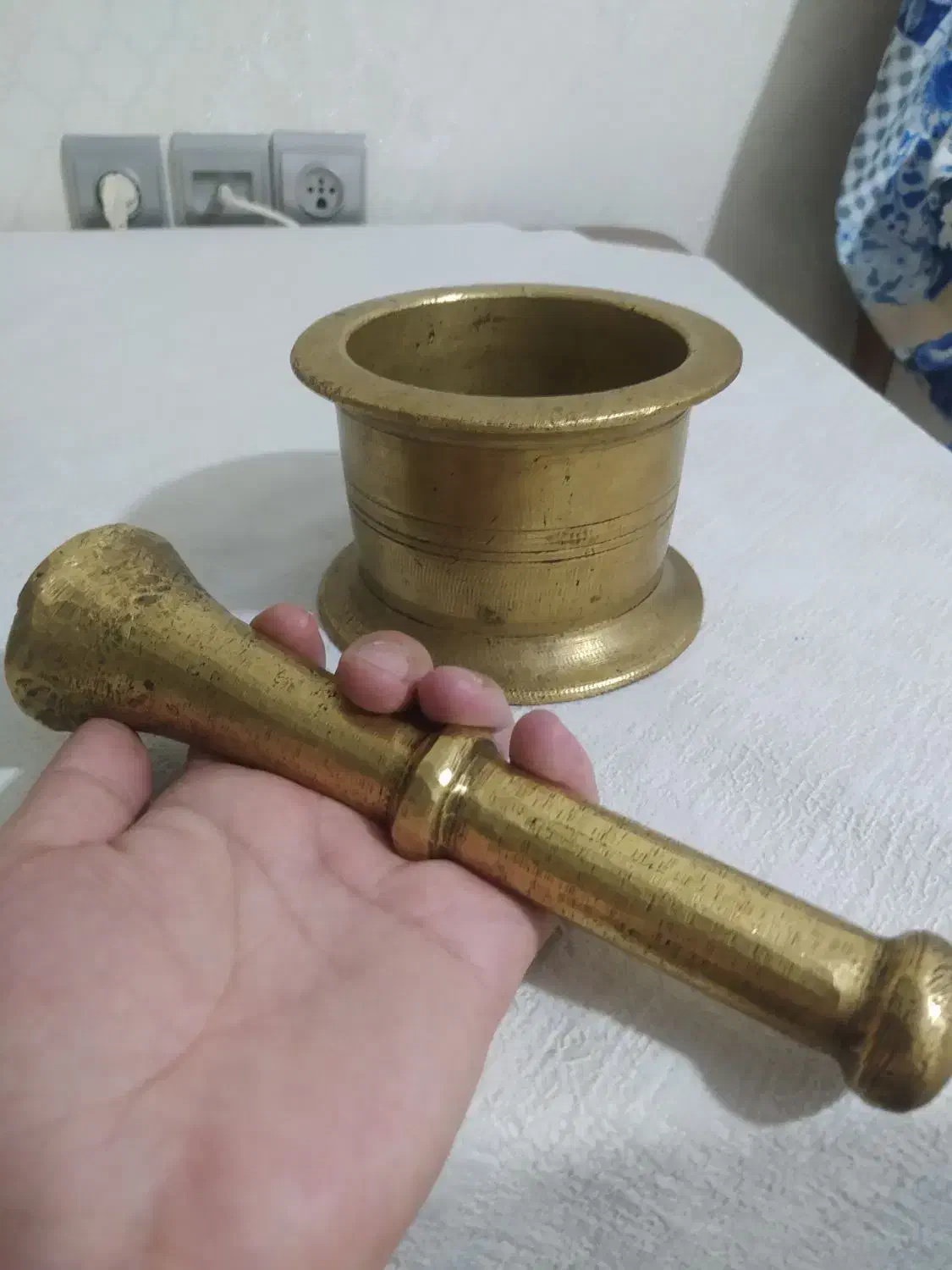 هاونگ قدیمی|کلکسیون اشیاء عتیقه|وحیدیه, |دیوار