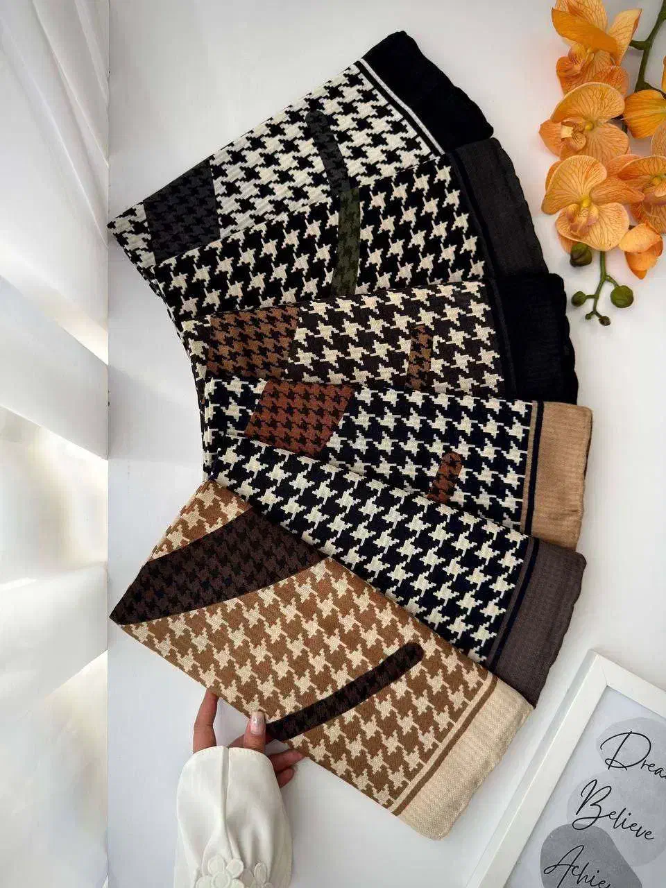 روسری پاییزه دستدوز آرامیس|لباس|آبدانان, |دیوار