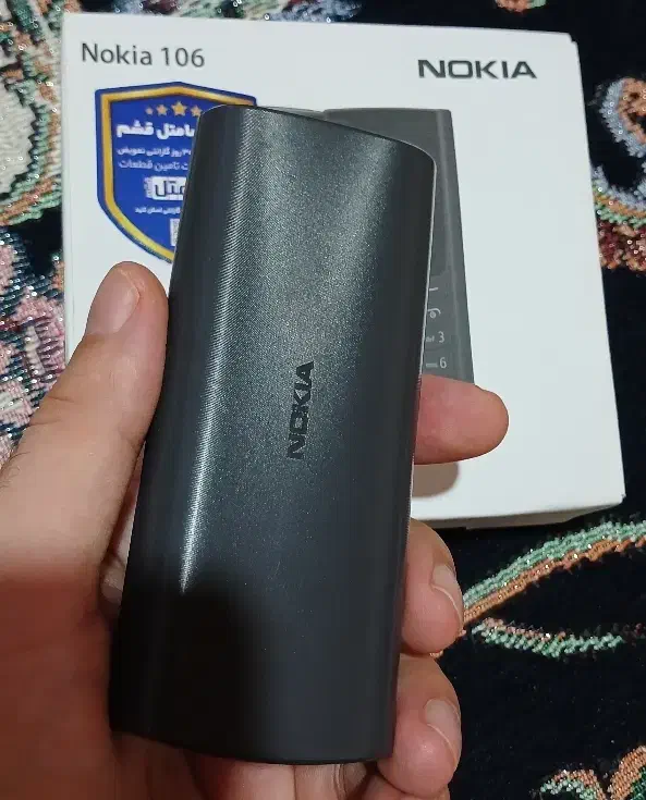 گوشی نوکیا ۱۰۶درحدنو با۸ماه گارانتی صفر با فلش نو|موبایل|رشت, یخسازی|دیوار