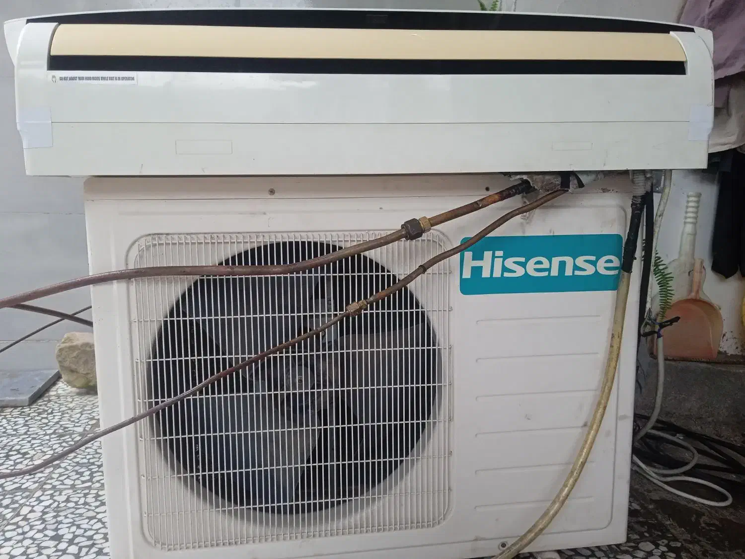 کولر گازی هایسنس 18000|کولر گازی و فن‌کوئل|رشت, آتشگاه|دیوار