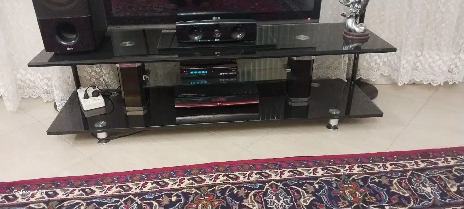 میز  TV شیشه ای|میز تلویزیون|ری, منصوریه منگل|دیوار