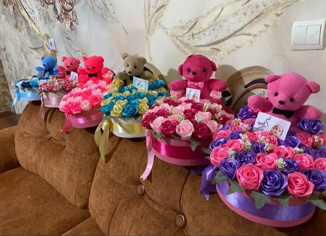 گل روبانی وباکس|گل مصنوعی|اهواز, کمپلو جنوبی|دیوار