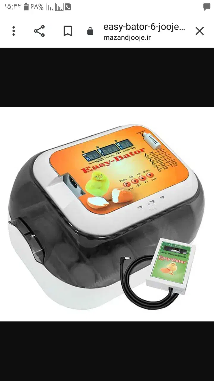 دستگاه جوجه کشی|لوازم جانبی حیوانات|ایذه, |دیوار