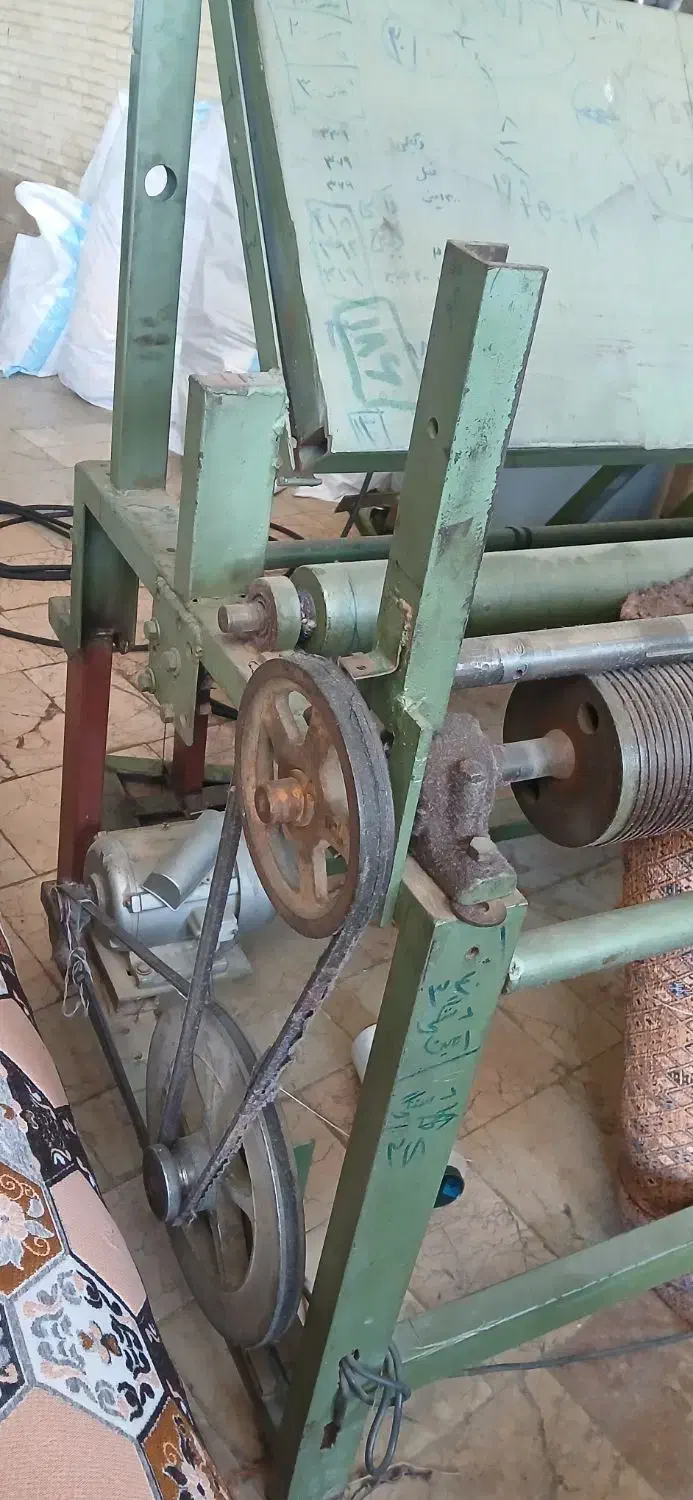 دستگاه رول کن پارچه بافندگی|ماشین‌آلات صنعتی|زارچ, |دیوار