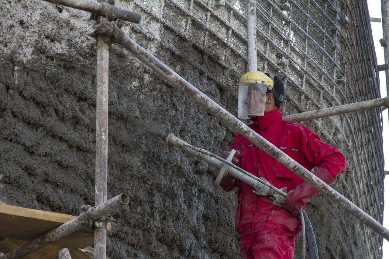 شاتکریت - مقاومسازی-گود و ترانشه-تری دی پنل|مصالح و تجهیزات ساختمان|فردوسیه, |دیوار