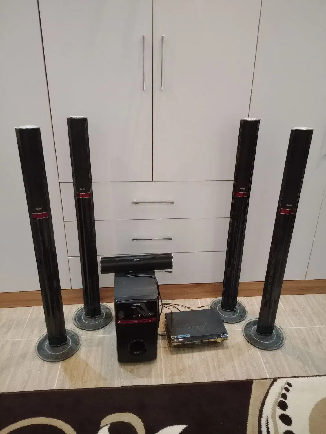 سینمای خانگی|سیستم صوتی خانگی|رشت, لاکان شهر|دیوار