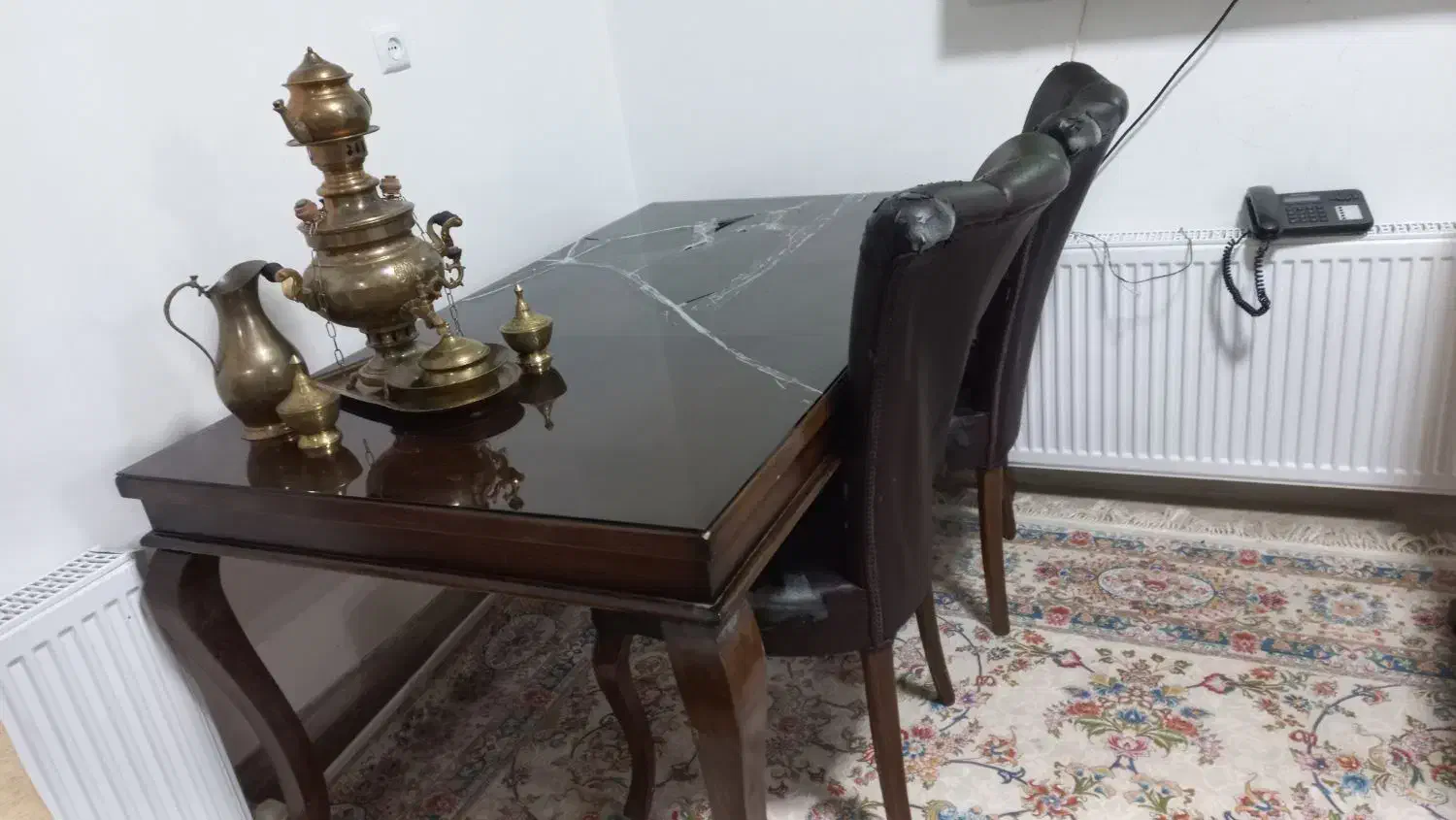 میزنهار خوری ۶ نفره|میز و صندلی غذاخوری|گناباد, |دیوار