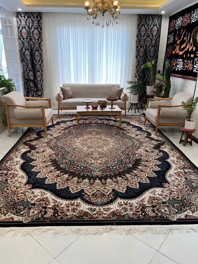 فرش ۱۲متری مشهد نگین بوم ۷۰۰شانه صددرصد اکلرییک|فرش|مشهد, طلاب|دیوار