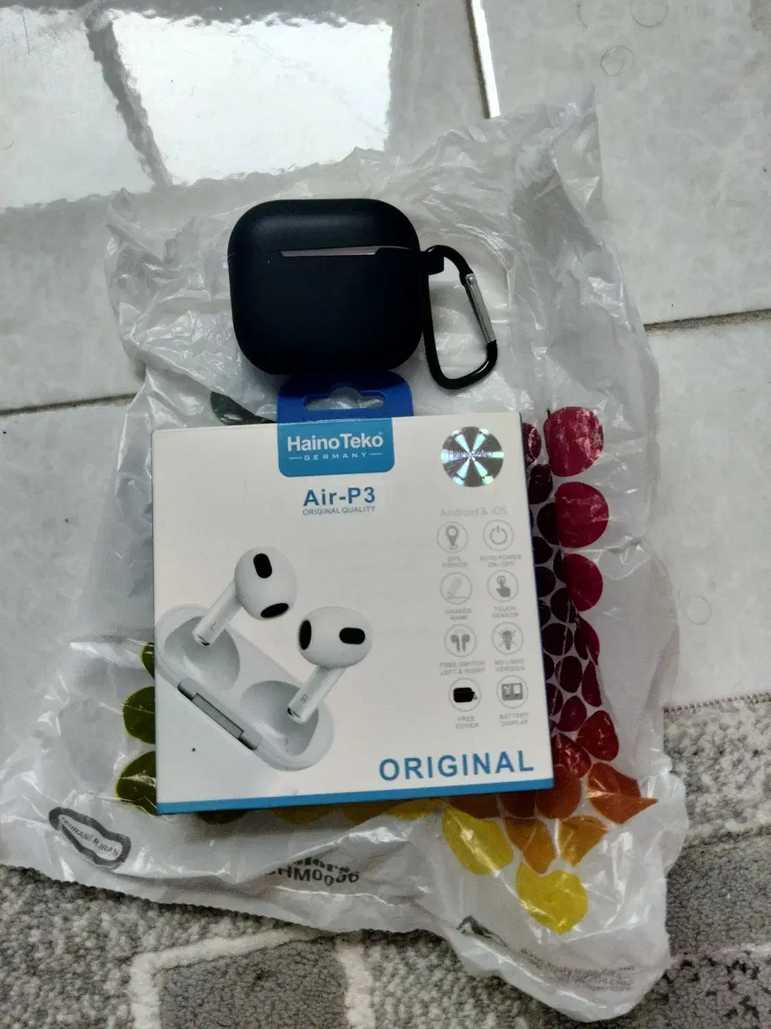 هندزفری ایرپاد آلمانی مشابه نو|لوازم جانبی موبایل و تبلت|رشت, پیرسرا|دیوار